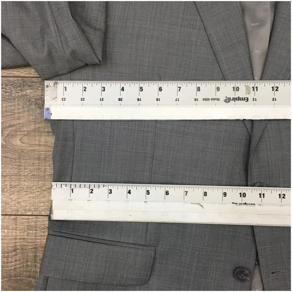 MICHAEL KORS Mens Blazer Sport Coat Casual Jacket Size‎ 44R Classic Wool Suit